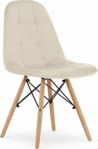 Leobert Krzesło DUMO - beż aksamit x 3 2