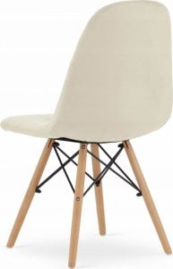 Leobert Krzesło DUMO - beż aksamit x 3 6