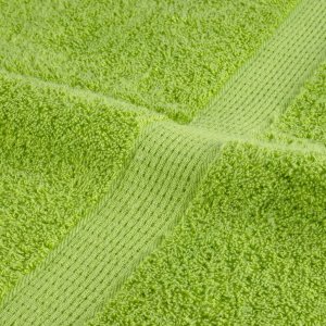 vidaXL Ręczniki, premium, 10 szt., zielone jabłko, 100x200 cm, bawełna 7
