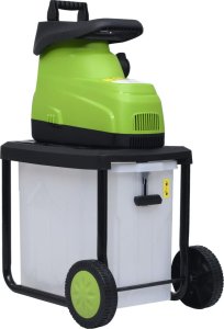 vidaXL Elektryczna rozdrabniarka ogrodowa z pojemnikiem, 2800 W 3