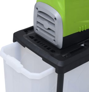 vidaXL Elektryczna rozdrabniarka ogrodowa z pojemnikiem, 2800 W 7