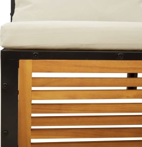 vidaXL 6-cz. zestaw wypoczynkowy do ogrodu, z poduszkami, akacjowy 10