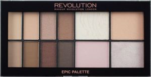 Makeup Revolution Epic Day Palette Zestaw rozświetlaczy i cieni 1