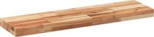 vidaXL Półka ścienna, 100x20x4 cm, olejowane drewno akacjowe 3