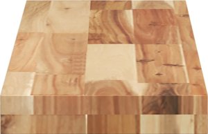 vidaXL Półka ścienna, 100x20x4 cm, olejowane drewno akacjowe 5