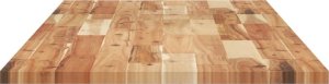 Biurko vidaXL Blat do biurka, wykończony olejem, 120x50x2 cm, drewno akacjowe 5