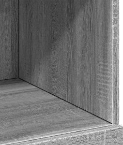 vidaXL Wysoka szafka, szary dąb sonoma, 80x42,5x124 cm 8