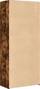 vidaXL Wysoka szafka, przydymiony dąb, 80x42,5x185 cm 6