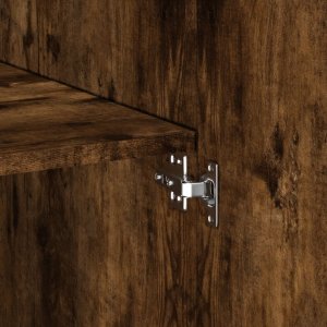 vidaXL Wysoka szafka, przydymiony dąb, 80x42,5x185 cm 7