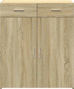 vidaXL Szafka, dąb sonoma, 80x42,5x93 cm 4