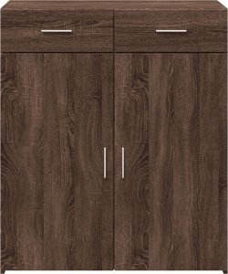 vidaXL Szafka, brązowy dąb, 80x42,5x93 cm 4