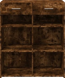 vidaXL Szafka, przydymiony dąb, 80x42,5x93 cm 4