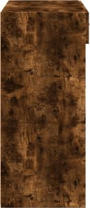 vidaXL Szafka, przydymiony dąb, 80x42,5x93 cm 5