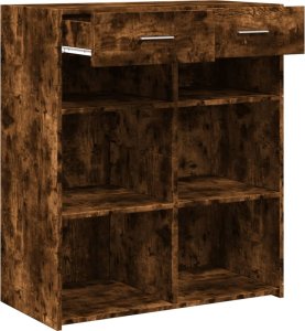vidaXL Szafka, przydymiony dąb, 80x42,5x93 cm 7