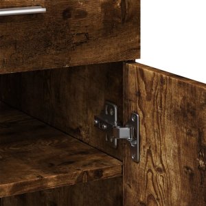 vidaXL Szafka, przydymiony dąb, 80x42,5x93 cm 8