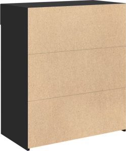vidaXL Szafka czarna 80x42,5x93 cm 6