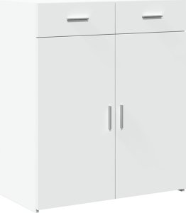 vidaXL Szafka, biała, 80x42,5x93 cm 2