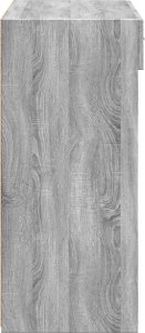vidaXL Szafka, szary dąb sonoma, 80x42,5x93cm 5