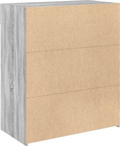 vidaXL Szafka, szary dąb sonoma, 80x42,5x93cm 6