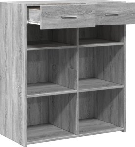 vidaXL Szafka, szary dąb sonoma, 80x42,5x93cm 7