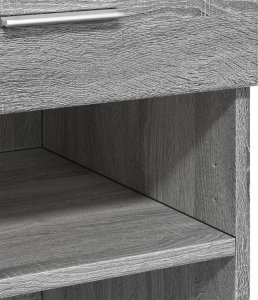 vidaXL Szafka, szary dąb sonoma, 80x42,5x93cm 8