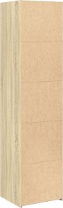 vidaXL Wysoka szafka, dąb sonoma, 45x41x185cm 6
