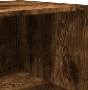 vidaXL Wysoka szafka, przydymiony dąb, 45x41x185 cm 7