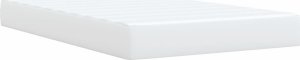 vidaXL Łóżko kontynentalne z materacem białe 120x200 cm 6