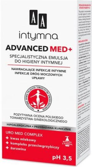 Oceanic AA Intymna Specjalistyczna Emulsja do higieny intymnej Advanced Med+ 300ml 1