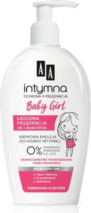 Oceanic AA Intymna Kremowa Emulsja do higieny intymnej Baby Girl 300ml 1