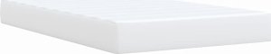 vidaXL Łóżko kontynentalne z materacem białe 120x200 cm 6