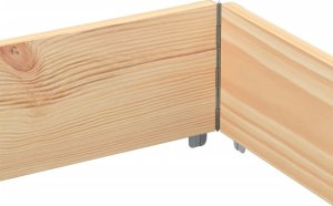 vidaXL Donica ogrodowa, 150x100 cm, lite drewno sosnowe 6