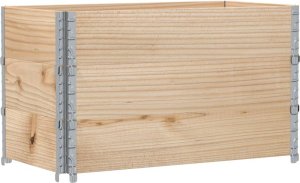 vidaXL Donica ogrodowa, 100x50 cm, lite drewno sosnowe 5