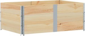 vidaXL Donica ogrodowa, 150x100 cm, lite drewno sosnowe 5