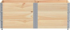 vidaXL Donica ogrodowa, 150x50 cm, lite drewno sosnowe 3