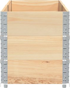 vidaXL Donica ogrodowa, 150x50 cm, lite drewno sosnowe 4