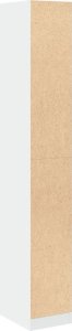 vidaXL Szafa, biała, 30x50x200 cm, materiał drewnopochodny 6