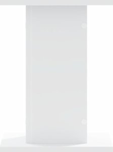 vidaXL Stojaki na rośliny, 2 szt., białe 30x30x40 cm 6