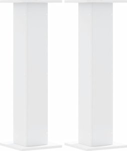 vidaXL Stojaki na rośliny, 2 szt., białe, 30x30x95 cm 2