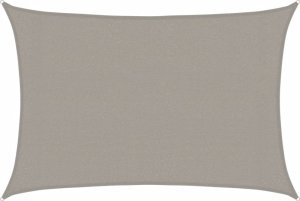 vidaXL Żagiel przeciwsłoneczny, 160 g/m, jasnoszary, 3x4,5 m, HDPE 2