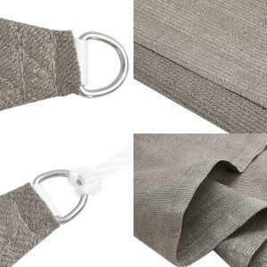 vidaXL Żagiel przeciwsłoneczny, 160 g/m, jasnoszary, 2,5x4 m, HDPE 6