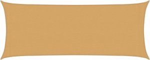 vidaXL Żagiel przeciwsłoneczny, 160 g/m, piaskowy, 2x5 m, HDPE 2
