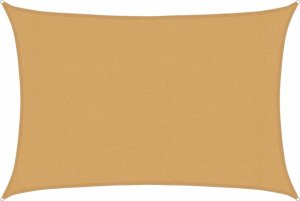 vidaXL Żagiel przeciwsłoneczny, 160 g/m, piaskowy, 3x4 m, HDPE 2