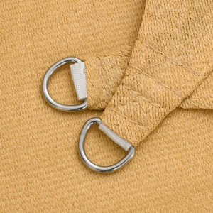 vidaXL Żagiel przeciwsłoneczny, 160 g/m, piaskowy, 3x4 m, HDPE 5