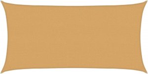vidaXL Żagiel przeciwsłoneczny, 160 g/m, piaskowy, 2,5x4,5 m, HDPE 2