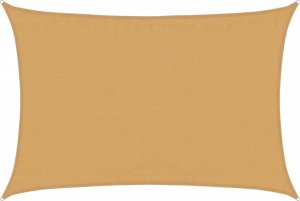 vidaXL Żagiel przeciwsłoneczny, 160 g/m, piaskowy, 3,5x4,5 m, HDPE 2