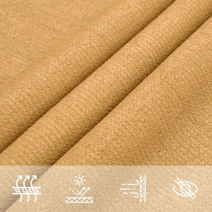 vidaXL Żagiel przeciwsłoneczny, 160 g/m, piaskowy, 3,5x4,5 m, HDPE 8