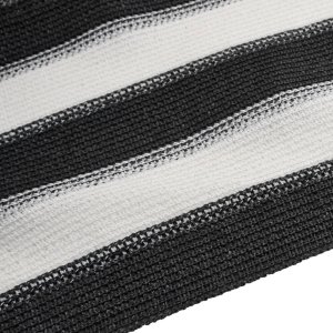 vidaXL Siatka cieniująca, antracytowo-biała, 1,5x25 m, HDPE, 75 g/m 5