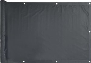 vidaXL Osłona na ogrodzenie, antracytowa, 500x75 cm, PVC 2