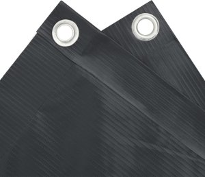 vidaXL Osłona na ogrodzenie, antracytowa, 400x90 cm, PVC 4